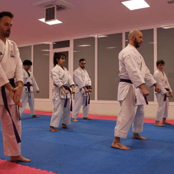 Clase grupal Karate Jade